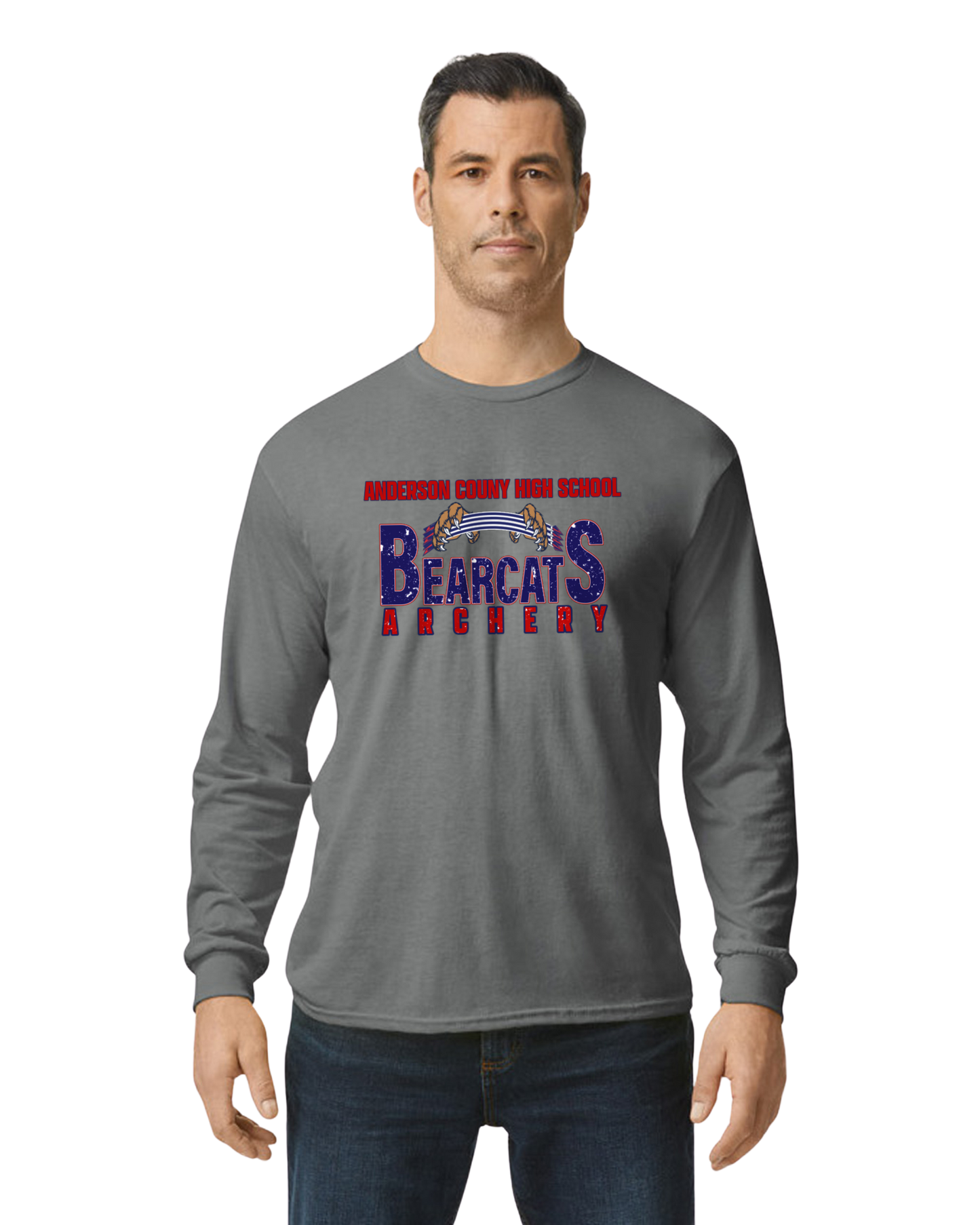 Unisex Heavy Cotton Long-Sleeve T-Shirt (G540)