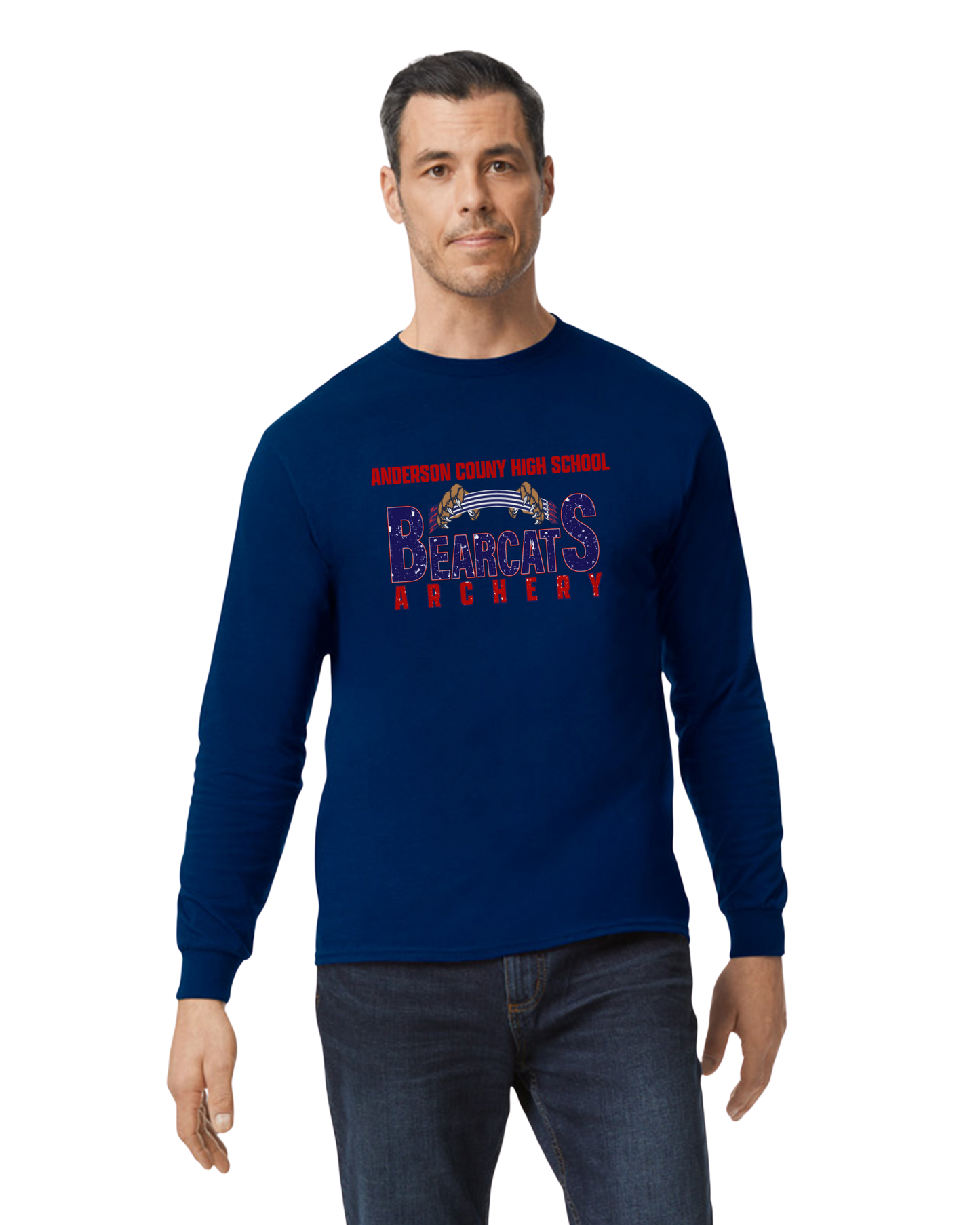 Unisex Heavy Cotton Long-Sleeve T-Shirt (G540)